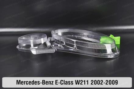Стекло на фару Mercedes-Benz E-Class W211 (2002-2009) дорестайлинг рестайлинг пр. . фото 9