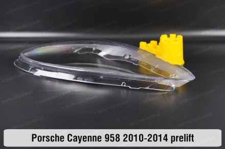 Стекло на фару Porsche Cayenne 958 (2010-2014) II поколение дорестайлинг левое.В. . фото 8