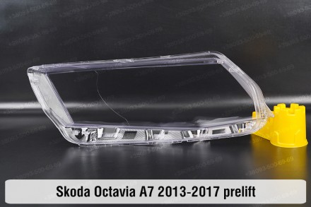 Скло на фару Skoda Octavia A7 (2012-2017) III покоління дорестайлінг ліве.У наяв. . фото 3