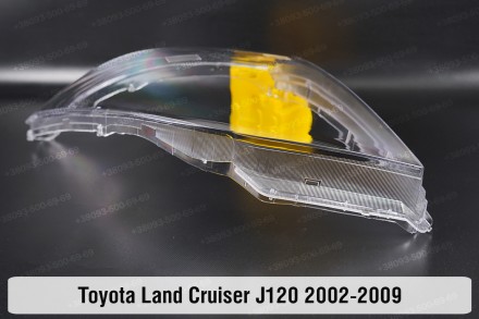 Стекло на фару Toyota Land Cruiser Prado J120 (2002-2009) III поколение левое.
В. . фото 7