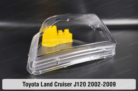 Стекло на фару Toyota Land Cruiser Prado J120 (2002-2009) III поколение левое.
В. . фото 10