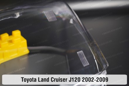 Стекло на фару Toyota Land Cruiser Prado J120 (2002-2009) III поколение левое.
В. . фото 5