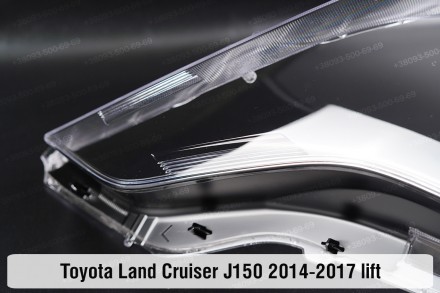 Скло на фару Toyota Land Cruiser Prado J150 (2014-2017) IV покоління 1 рестайлін. . фото 10