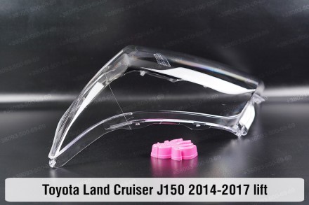 Скло на фару Toyota Land Cruiser Prado J150 (2014-2017) IV покоління 1 рестайлін. . фото 9