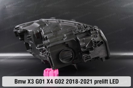 Новый корпус фары BMW X3 G01 Adaptive LED (2017-2021) III поколение дорестайлинг. . фото 3