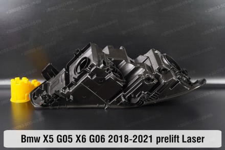 Новый корпус фары BMW X5 G05 Laser (2018-2023) IV поколение дорестайлинг левый.
. . фото 6