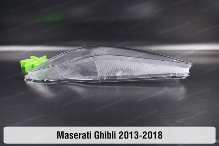 Стекло на фару Maserati Ghibli Tipo M157 (2013-2020) III поколение дорестайлинг . . фото 6