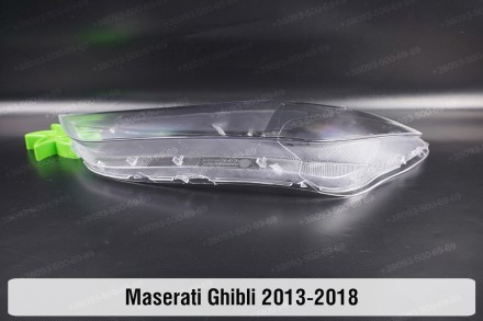 Стекло на фару Maserati Ghibli Tipo M157 (2013-2020) III поколение дорестайлинг . . фото 7