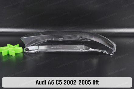 Скло на фару Audi A6 C5 (2001-2004) II покоління рестайлінг ліве.
У наявності ск. . фото 4
