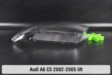 Скло на фару Audi A6 C5 (2001-2004) II покоління рестайлінг ліве.
У наявності ск. . фото 7