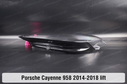 Стекло на фару Porsche Cayenne 958 (2014-2018) II поколение рестайлинг левое.В н. . фото 4