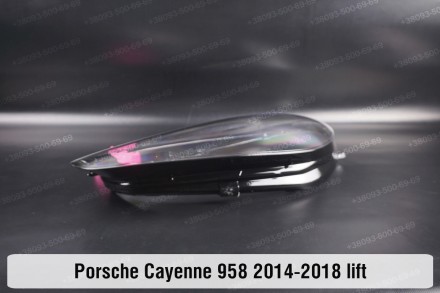 Стекло на фару Porsche Cayenne 958 (2014-2018) II поколение рестайлинг левое.В н. . фото 6