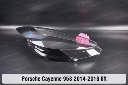 Стекло на фару Porsche Cayenne 958 (2014-2018) II поколение рестайлинг левое.В н. . фото 5