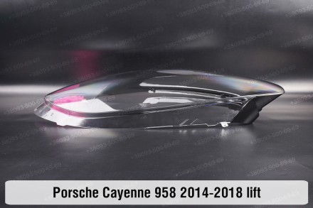 Стекло на фару Porsche Cayenne 958 (2014-2018) II поколение рестайлинг левое.В н. . фото 7