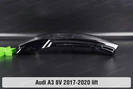 Скло на фару Audi A3 8V (2016-2020) III покоління рестайлінг ліве.
У наявності с. . фото 3