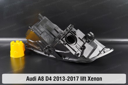 Новый корпус фары Audi A8 D4 Xenon (2013-2017) III поколение рестайлинг правый.
. . фото 10
