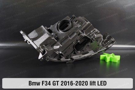 Новый корпус фары BMW 3 F34 GT LED (2016-2020) рестайлинг левый.
В наличии корпу. . фото 5