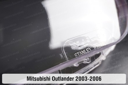 Стекло на фару Mitsubishi Outlander 1 (2003-2009) I поколение левое.В наличии ст. . фото 8