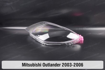 Стекло на фару Mitsubishi Outlander 1 (2003-2009) I поколение левое.В наличии ст. . фото 5