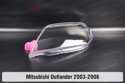 Стекло на фару Mitsubishi Outlander 1 (2003-2009) I поколение левое.В наличии ст. . фото 6