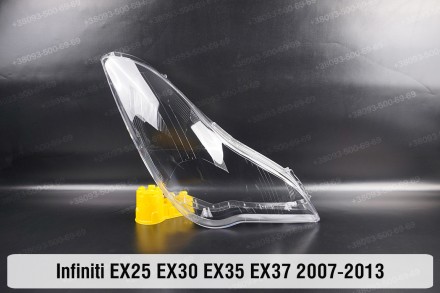 Скло на фару Infiniti EX25 EX30 EX35 EX37 J50 (2007-2013) I покоління праве.У на. . фото 2
