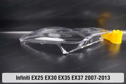 Скло на фару Infiniti EX25 EX30 EX35 EX37 J50 (2007-2013) I покоління праве.У на. . фото 4