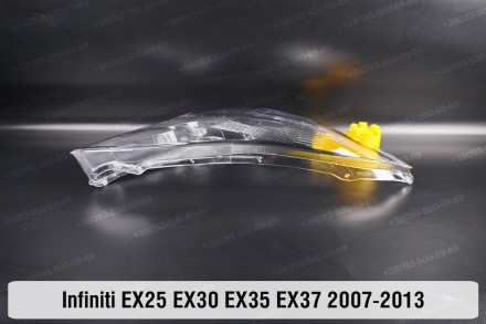 Скло на фару Infiniti EX25 EX30 EX35 EX37 J50 (2007-2013) I покоління праве.У на. . фото 5