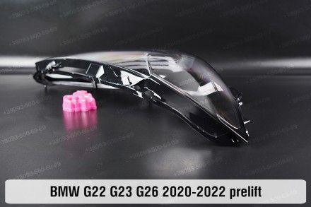 Скло на фару BMW 4 G22 G23 G26 (2020-2024) дорестайлінг ліве.
У наявності скло ф. . фото 6