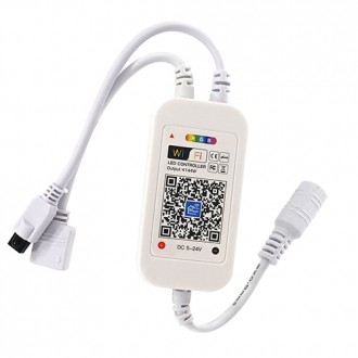 Контроллер PROlum 12В RGB 12А Wi-FI IR Кнопочный 24 кнопки. Вінниця. фото 1 Контроллер PROlum 12В RGB 12А Wi-FI IR Кнопочный 24 кнопки. Вінниця. фото 1