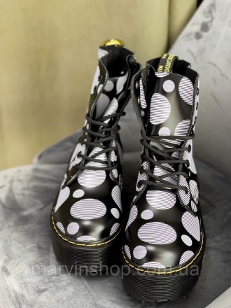 Ботинки женские черные демисезонные Dr.Martens Jadon 
Потрясающие женские ботинк. . фото 3