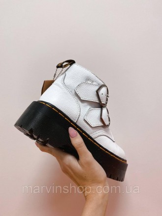 Женские ботинки белые демисезонные Dr. Martens 
Dr. Martens — это лучшая обувь в. . фото 7