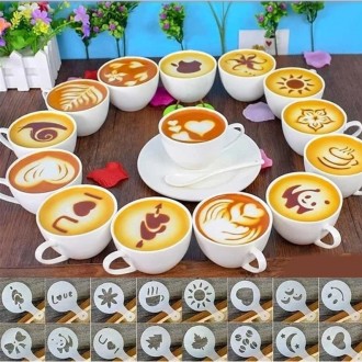 Різноманітні трафарети для прикраси кави і випічки порадують вас своїми оригінал. . фото 2
