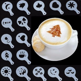 Різноманітні трафарети для прикраси кави і випічки порадують вас своїми оригінал. . фото 4