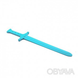Игрушечный пластиковый меч. Будет интересным подарком ребенку. Длинна меча - 47 . . фото 1