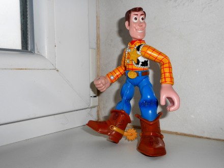 Пластиковая игрушка фигурка ковбой шериф Вуди Disney, персонаж мультфильма &laqu. . фото 10