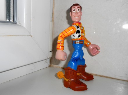 Пластиковая игрушка фигурка ковбой шериф Вуди Disney, персонаж мультфильма &laqu. . фото 9