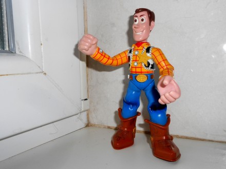 Пластиковая игрушка фигурка ковбой шериф Вуди Disney, персонаж мультфильма &laqu. . фото 7