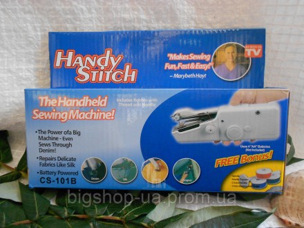 Швейная мини-машинка HANDY STITCH ручная Мини швейная машинка ручная Handy Stitc. . фото 5