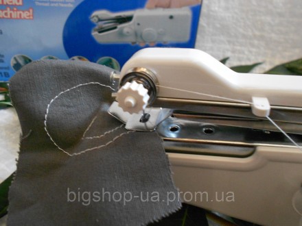 Швейная мини-машинка HANDY STITCH ручная Мини швейная машинка ручная Handy Stitc. . фото 7