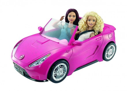 
Машинка для ляльки Barbie Кабріолет мрії 
 
Barbie кабріолет від бренда Mattel . . фото 5