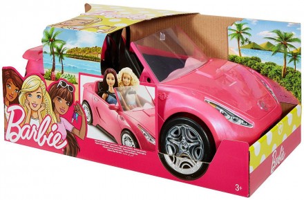 
Машинка для ляльки Barbie Кабріолет мрії 
 
Barbie кабріолет від бренда Mattel . . фото 8