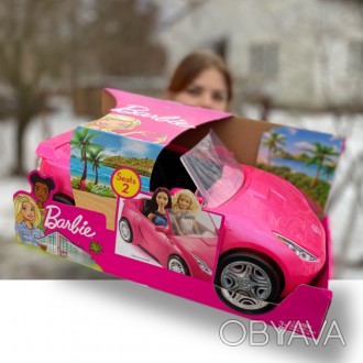 
Машинка для ляльки Barbie Кабріолет мрії 
 
Barbie кабріолет від бренда Mattel . . фото 1