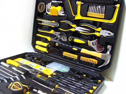 Набор инструментов Crest tools 168 предметов, в чемодане
Набор инструментов Cres. . фото 3