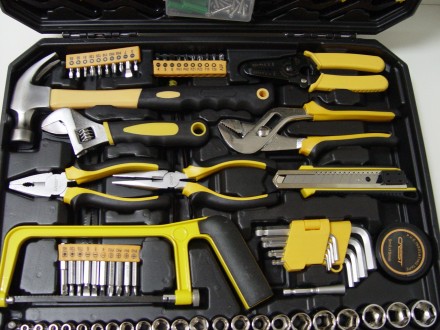 Набор инструментов Crest tools 168 предметов, в чемодане
Набор инструментов Cres. . фото 4