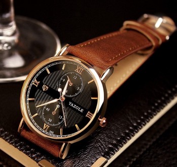 
 Мужские наручные часы Yazole
 Характеристики:
Материал корпуса - метал;
Матери. . фото 10