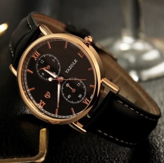 
 Мужские наручные часы Yazole
 Характеристики:
Материал корпуса - метал;
Матери. . фото 3