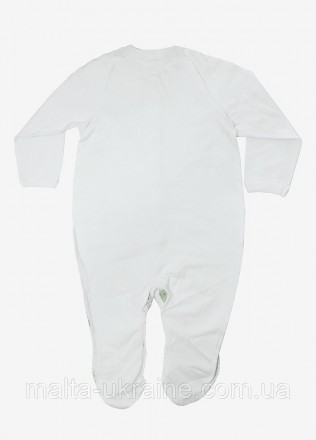 
Комбинезон для новорожденных Мальта Д046-01 белый. Изготовлен из приятной хлопк. . фото 3