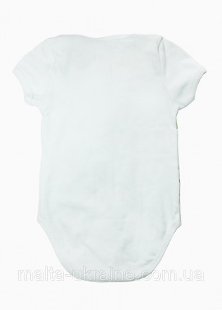 
Боди для новорожденных Мальта Д053-01 белый с оригинальным принтом. Изготовлен . . фото 3
