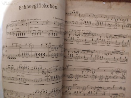 Ноты.Чайковский Альбом Musik-blatter Wien 1905г.16стр.Все страницы в наличии.Воз. . фото 3