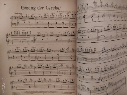 Ноты.Чайковский Альбом Musik-blatter Wien 1905г.16стр.Все страницы в наличии.Воз. . фото 7